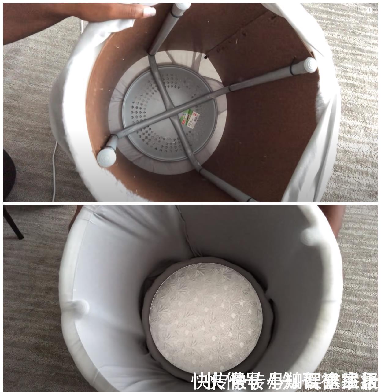 泡沫|扔掉的旧铁凳子捡回来吧,用海绵包一圈,放家里坐着舒适还能收纳