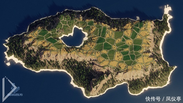 真实|我的世界:玩家首次发现鲸落?当真实地形再现MC,网友:那鲨凋呢