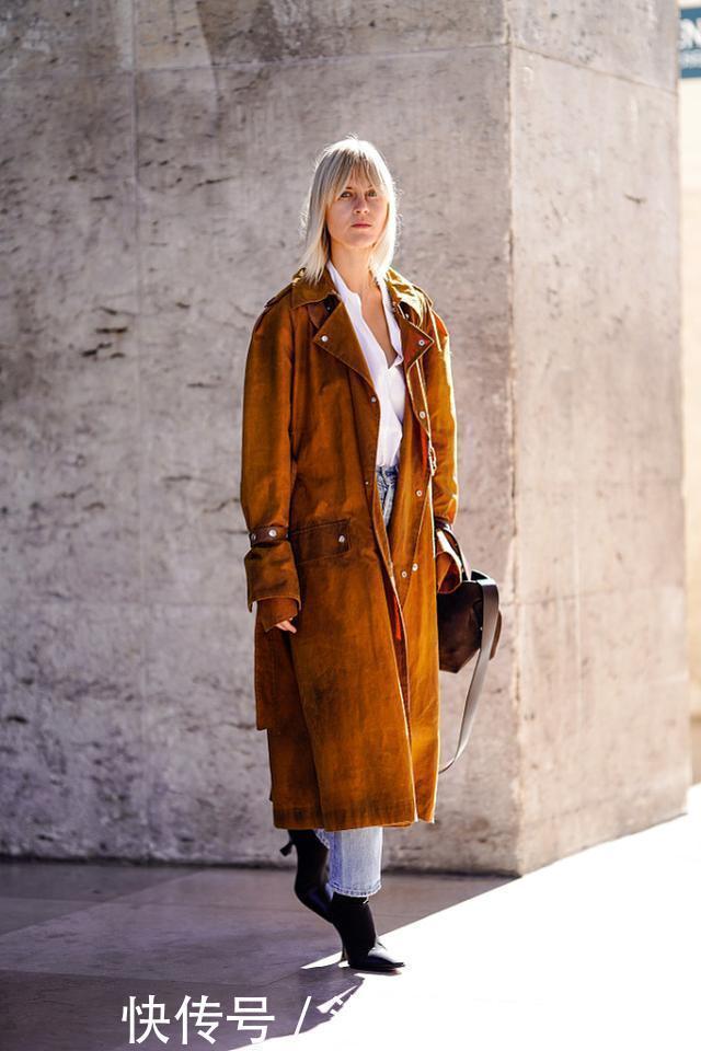 这个冬天皮衣过时了,鹿皮绒才是新潮流,帅气大方还挺成熟