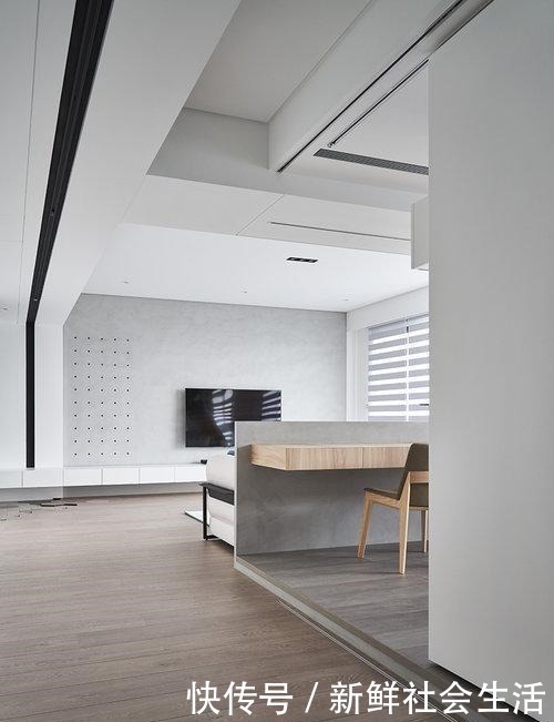 走廊|这是我见过最干净的家，将卧室悬空，完工堪比多间房，太实用了！