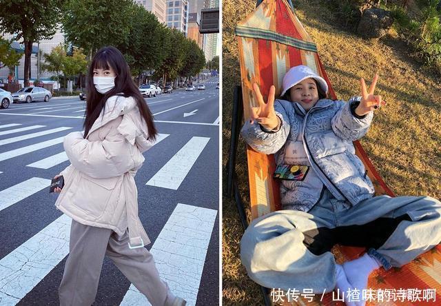 运动裤|今冬火了一种搭配,叫“外套+运动裤”,暖和又时髦,太好穿了!