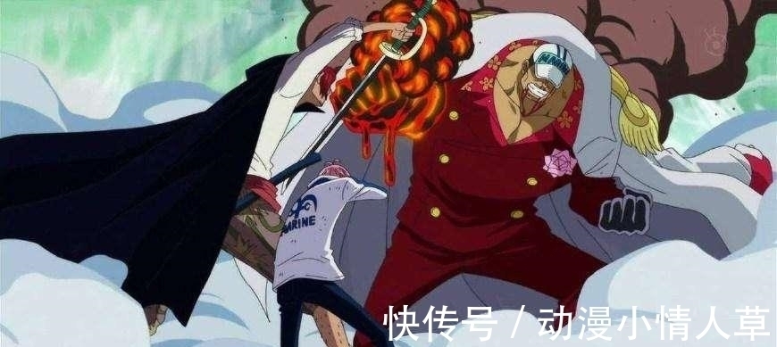 红发|《海贼王》为什么赤犬敢打白胡子却害怕红发?