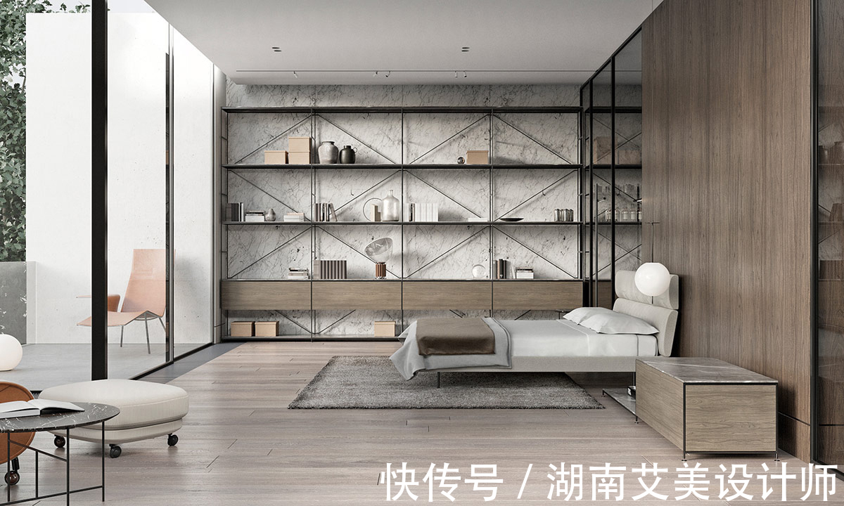 私宅|225㎡私宅设计,极简空间中找寻那一隅宁静致远