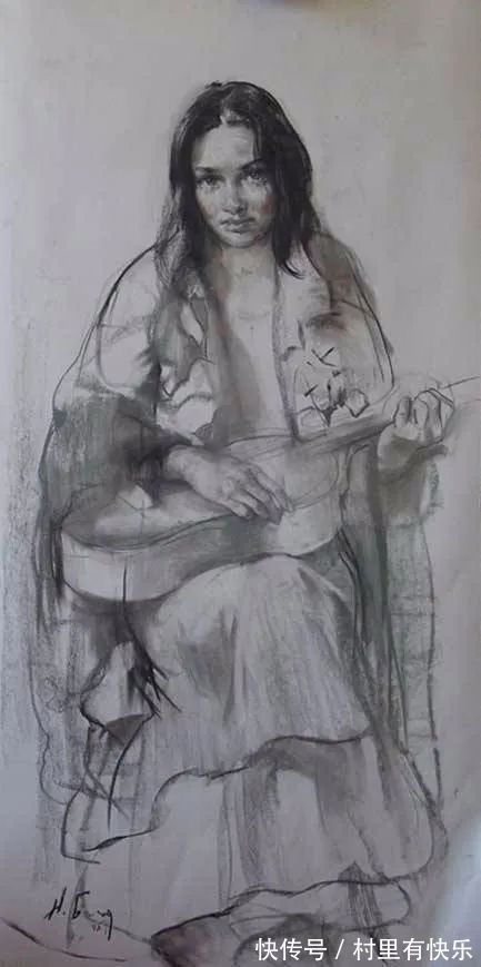 大都会艺术博物馆|俄罗斯绘画大师级的素描和油画,恰到好处的美