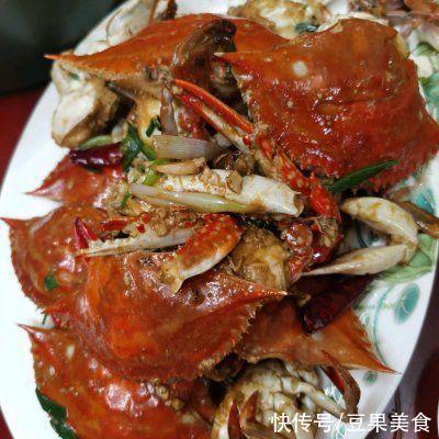 螃蟹|有了红烧炝炒梭子蟹懒人不定外卖也能吃好饭
