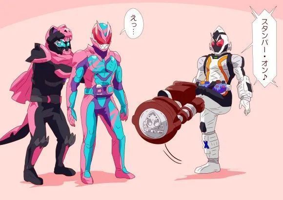 飞电智能公司|假面骑士Saber相关的漫画赏析十三，你最喜欢哪一个？