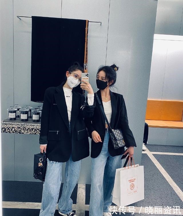 帅气感|哈妮克孜“漫画脸”超上镜!手捧青苹果微低眉,微醺妆惹人怜!