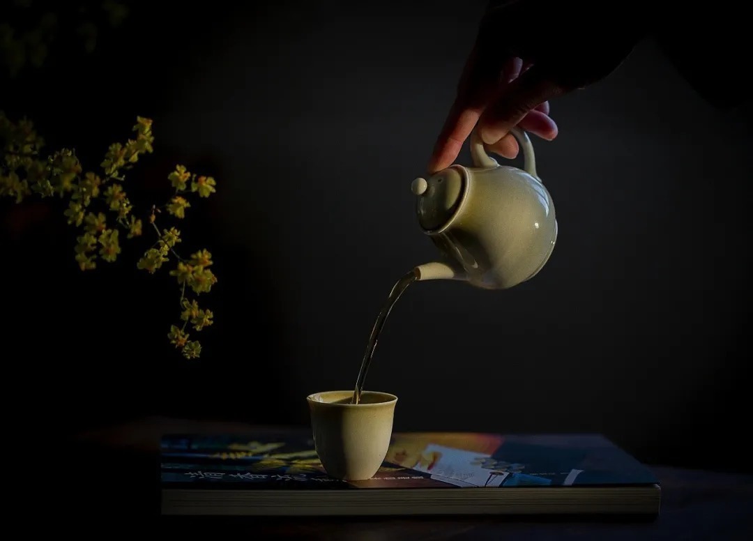 月下独酌#茶静酒狂,都是生活