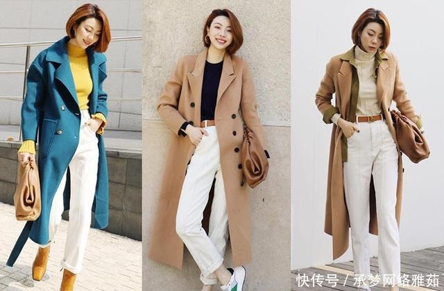 一条白裤子=时髦、优雅+高级,秋冬这么穿搭,温柔优雅