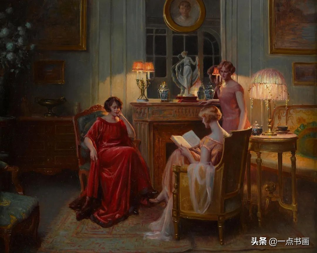 精致@他笔下的女子细腻精致,光泽诱人