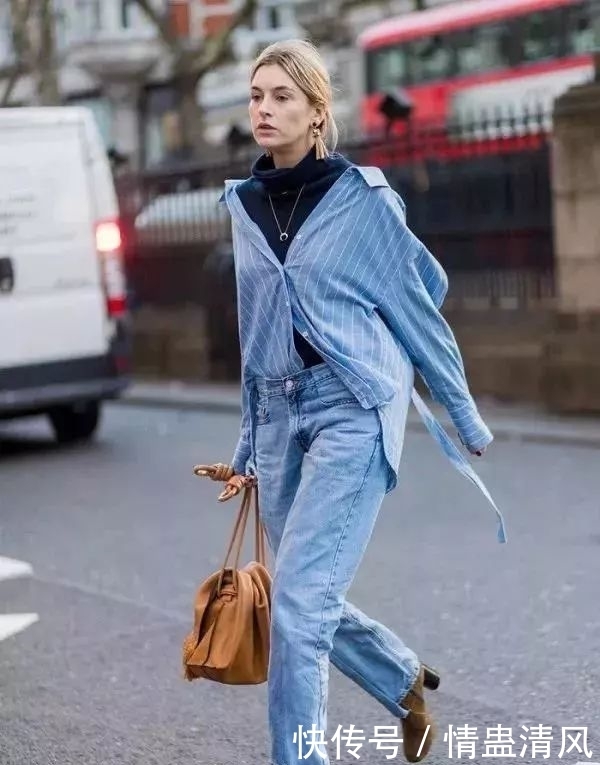 毛衣怎么穿出新意？搭配衬衫就能让你成为春天最时髦的崽