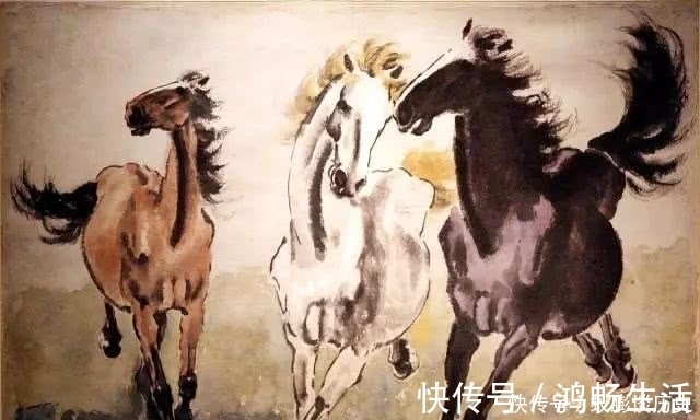 奔马图|他苦练书法70年，精通六种书体，连徐悲鸿也向他求字