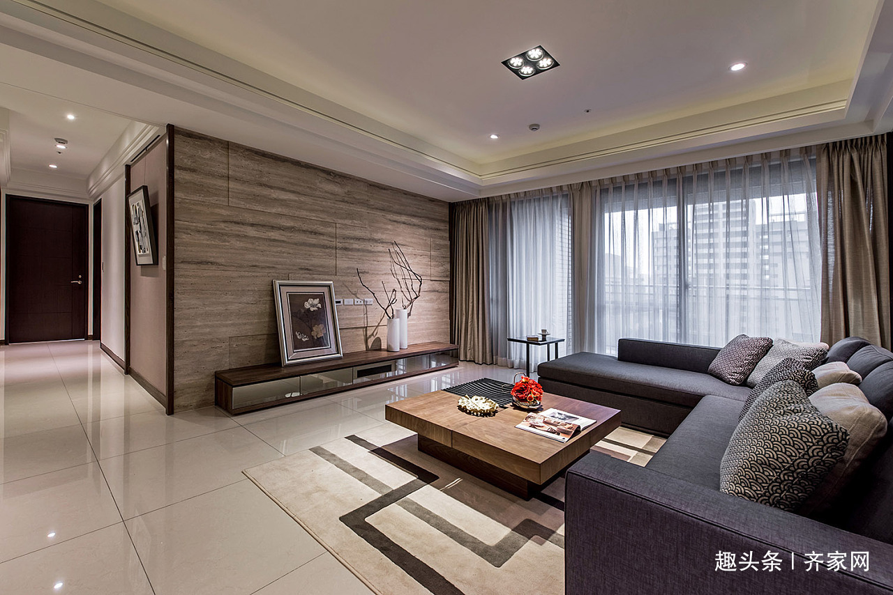 三居|现代风三居,体现实用性、简洁及现代生活的快节奏!