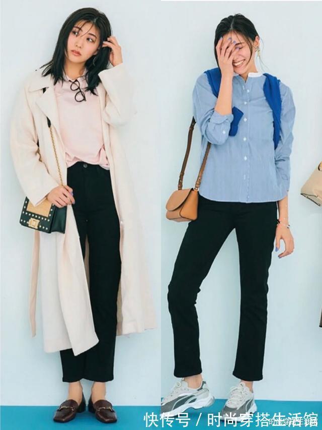 版型|裤子穿搭拒绝模板化,40、50岁女人秋天这样穿,遮肉显瘦还百搭