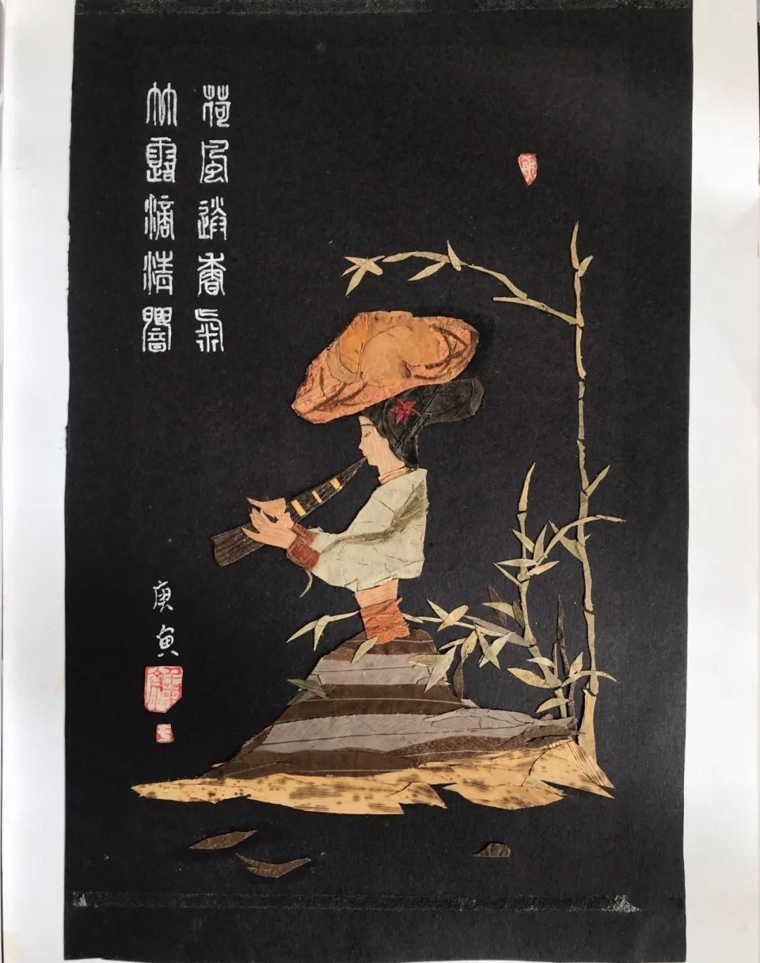  一番话|秋日里的美好！上海71岁阿姨用落叶作画，开个人画展！她一番话打动人心