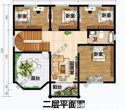 全家|高档农村二层别墅，时尚轻奢范，给全家人争光