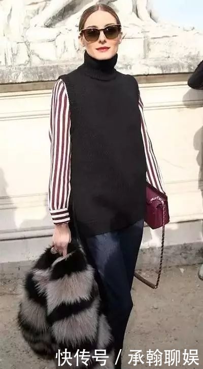 今年最火的高领毛衣,这样穿才够美!