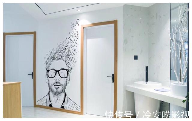 几何|75平小户型也可以很独特，几何吊顶充满创意，让大户型都羡慕不已