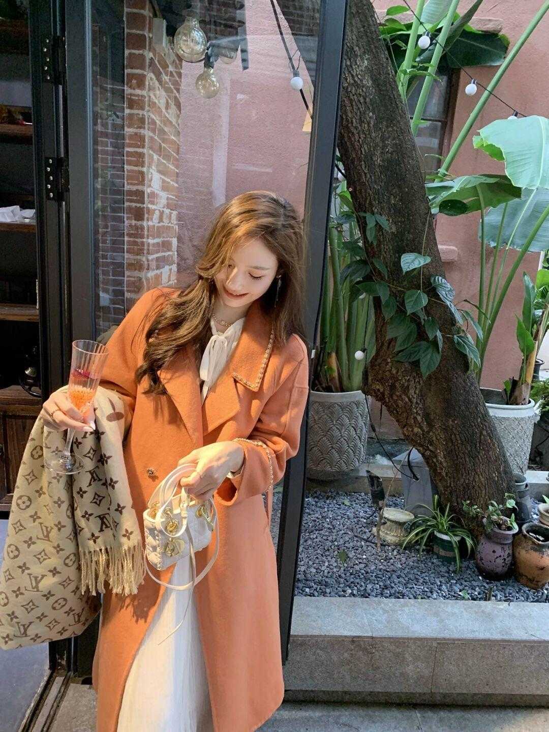 烟管裤|2021秋冬这几种大衣火了,洋气保暖又大方,怎么搭配都高级