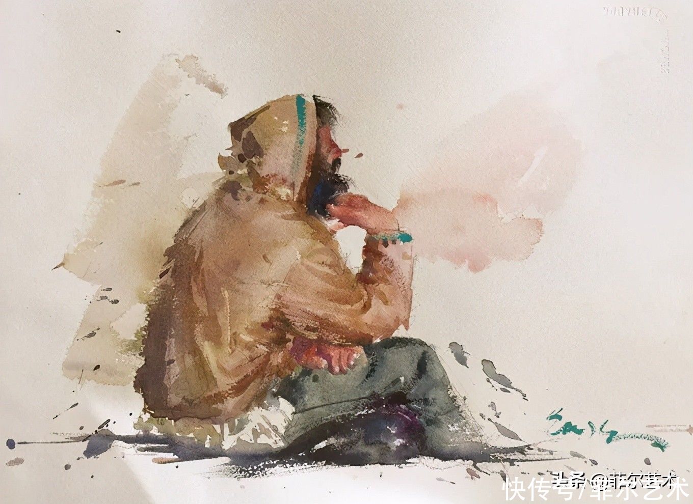 尤德斯|水彩也可以画得超准确！真心佩服！必须点赞