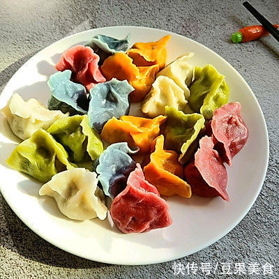 #东古家味美食#韭菜虾仁肉馅水饺