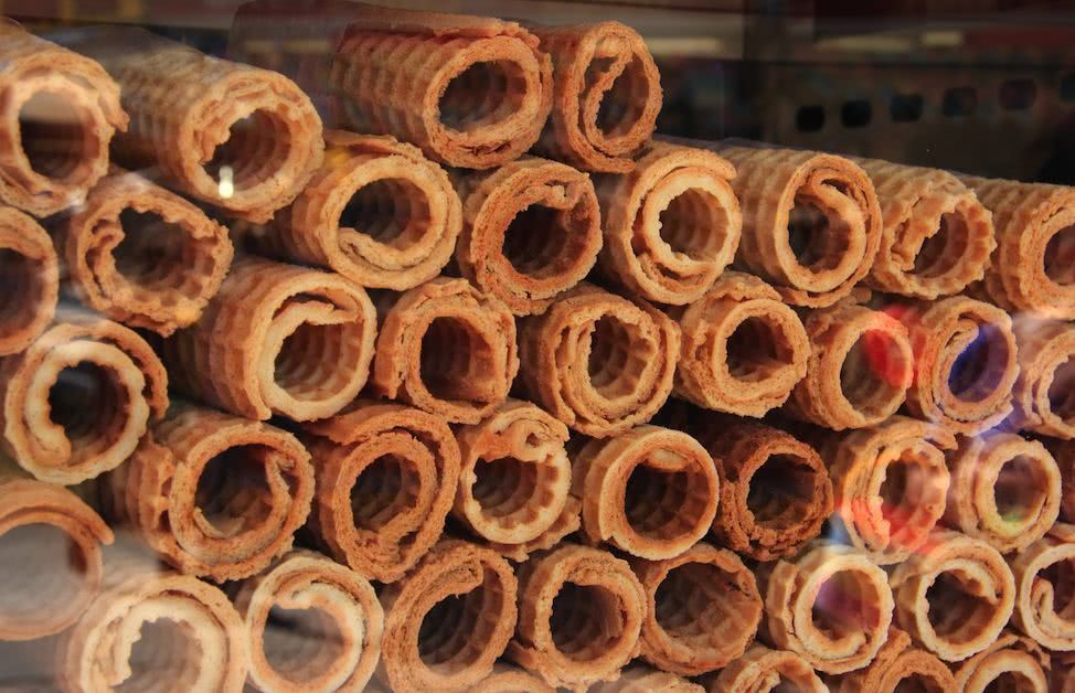 酥到掉渣的蛋卷,其实用平底锅就能做!