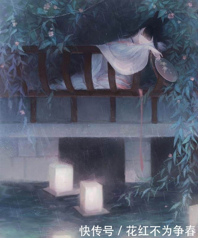 李清照令人心生羡慕的一首词,听雨观书想心事