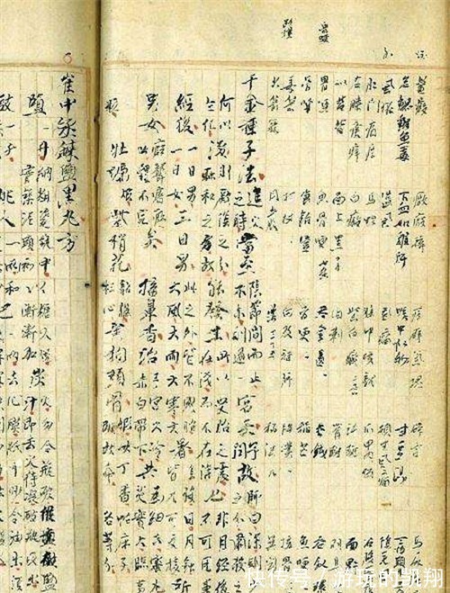 清朝@清朝太医手稿曝光,这字体令现代医生汗颜,远胜许多书法家