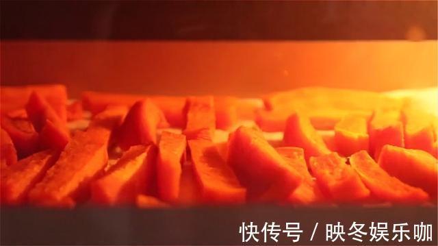 烤盘|红薯干快速做法，不晒不晾，无油无糖，软糯香甜，放半年都不发硬