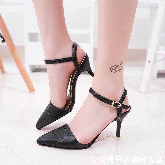 高跟凉鞋|凉鞋不用穿的跟太高，这几款穿上之后更加时尚还舒适