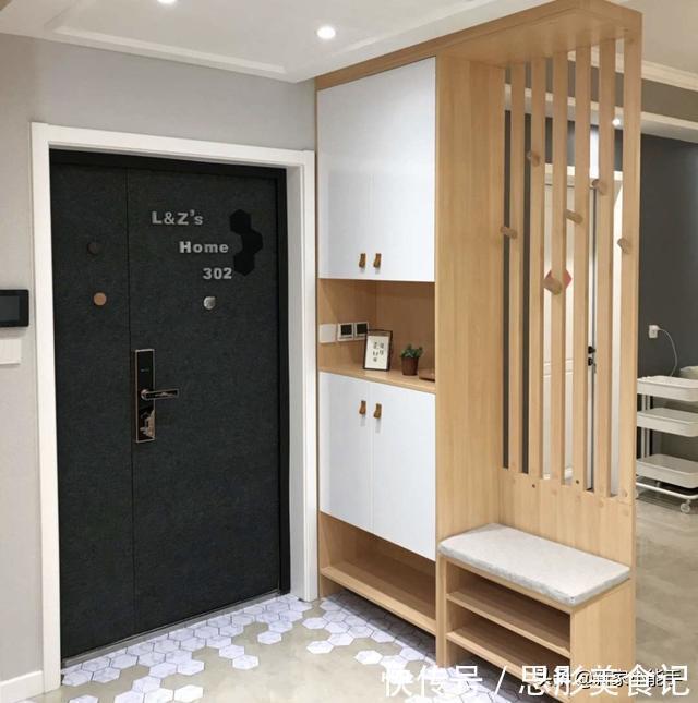 墙体|不管户型是否有玄关,入户鞋柜尽量参考这样设计,美观又实用