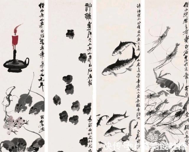 胡润&齐白石画虾最好,画鸟却最贵,红白两只鹤,价值超过一个亿