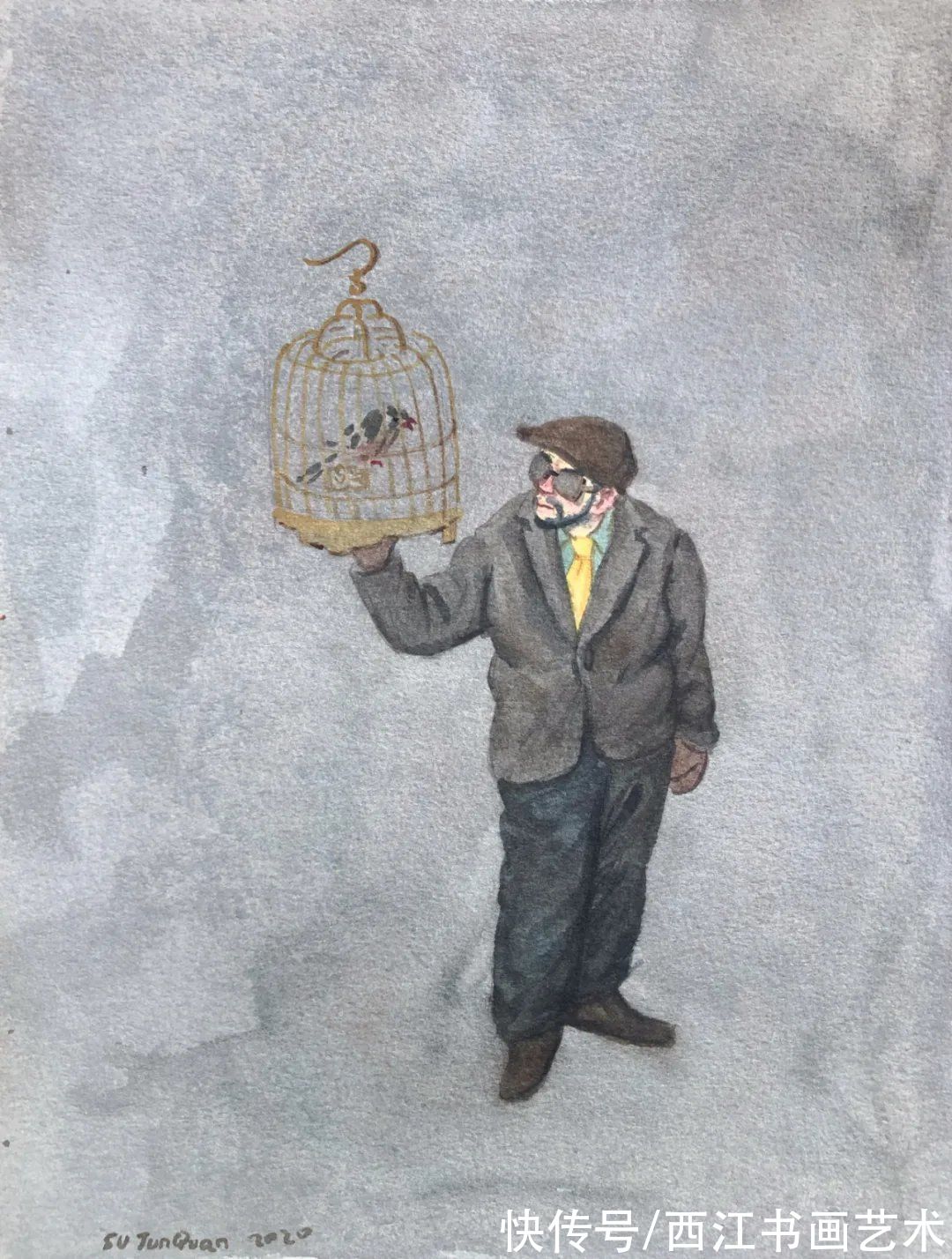 广州美术学院！2021 广州美术学院小幅水彩画展作品选