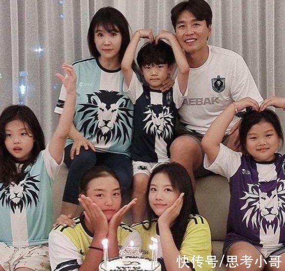 韩国小姐|亚洲传奇球星娶韩国小姐，10年生5娃，14岁大女儿颜值太惊艳