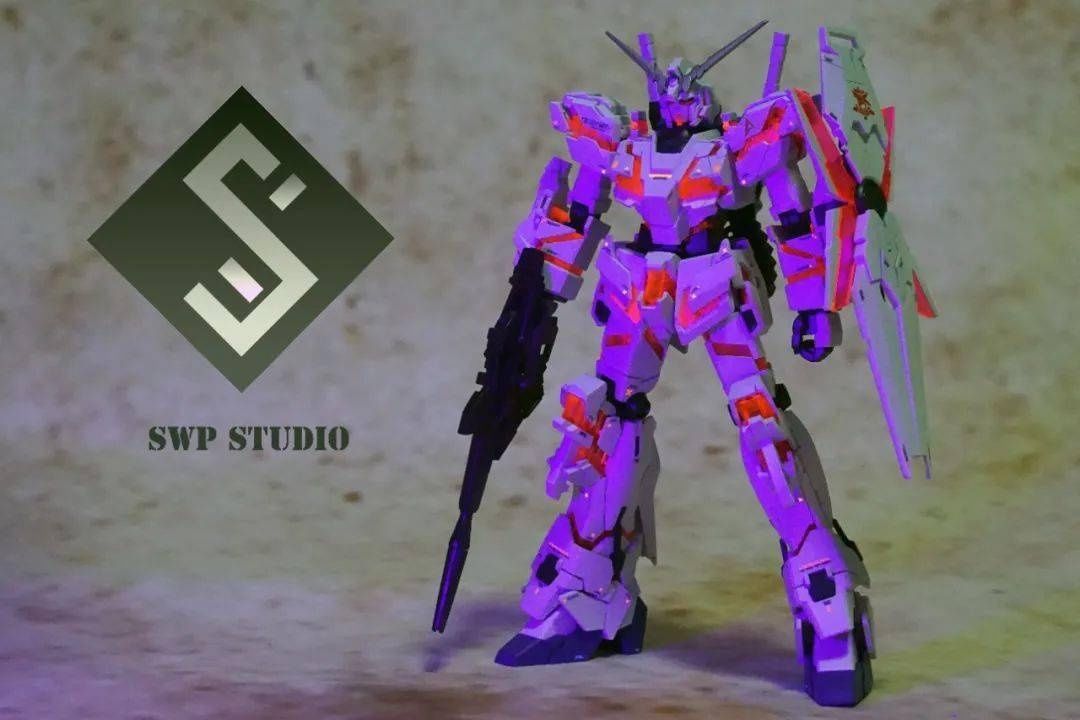 hg|HG独角兽平喷涂装，细节不够水贴凑