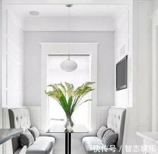 实用|等以后买了房,就装这样的卡座餐厅,漂亮又实用,多久都不过时