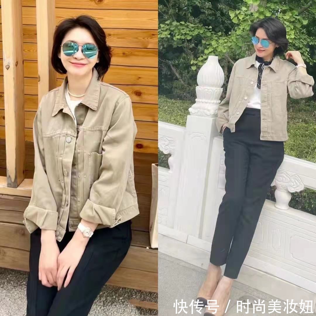 大地色|这才是50岁的正确打开方式,学她的穿搭技巧,高级又减龄