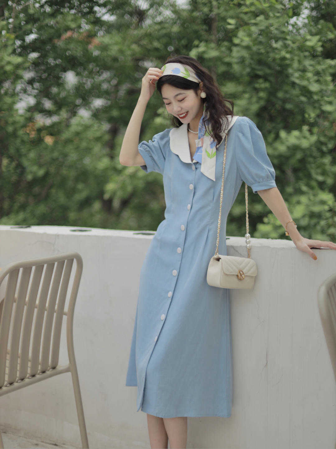 半身裙|复古穿搭的技巧公式，这几个配色更显年轻，高级洋气