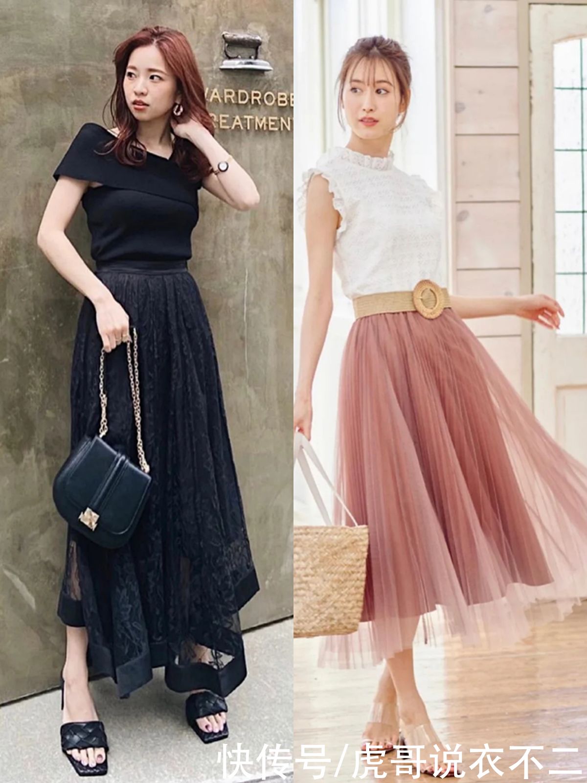 日本女人|日本女人穿半裙的3个步骤，学会了优雅又时尚，适合30、40岁女人