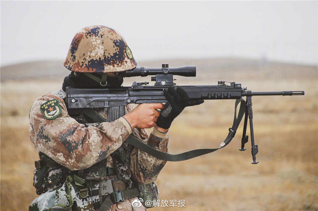 中国边防部队武器装备图片