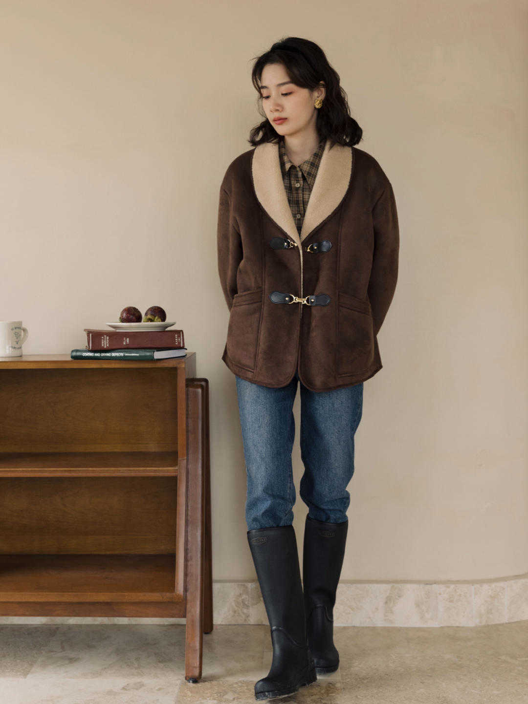 博主 长筒靴怎么穿?建议你试试“塞裤脚”,显高显瘦还超级有范儿