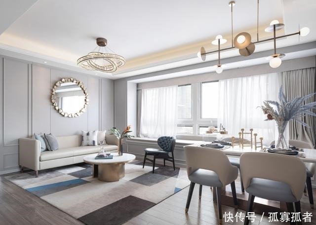 户型|这才是现代轻奢风,96㎡三室一厅,小户型住出别墅范!