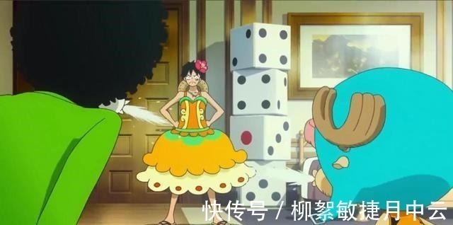 布鲁克|海贼王中气质独特的8位女装大佬,小菊女装以假乱真