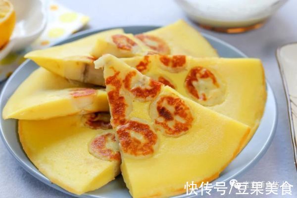 香蕉牛奶饼「宝宝辅食」