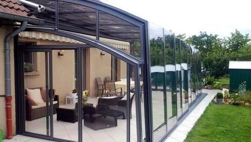 违建|若我家有个院子,一定装这种阳光房,不算违建,晚上还能收起来