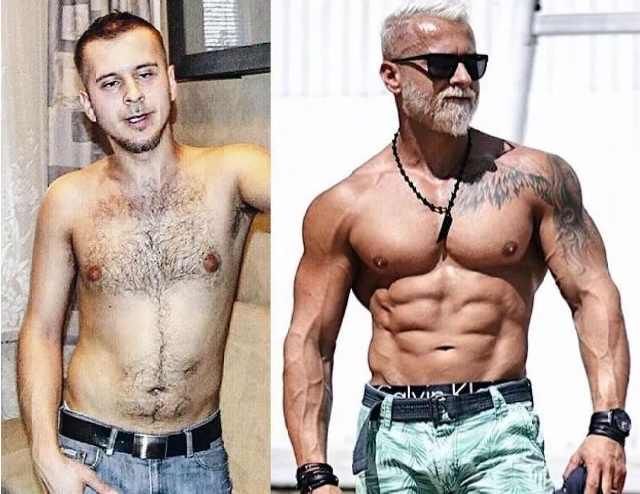 2016.1|男人撸铁之前和撸铁之后的对比，差别真的太逆天了！