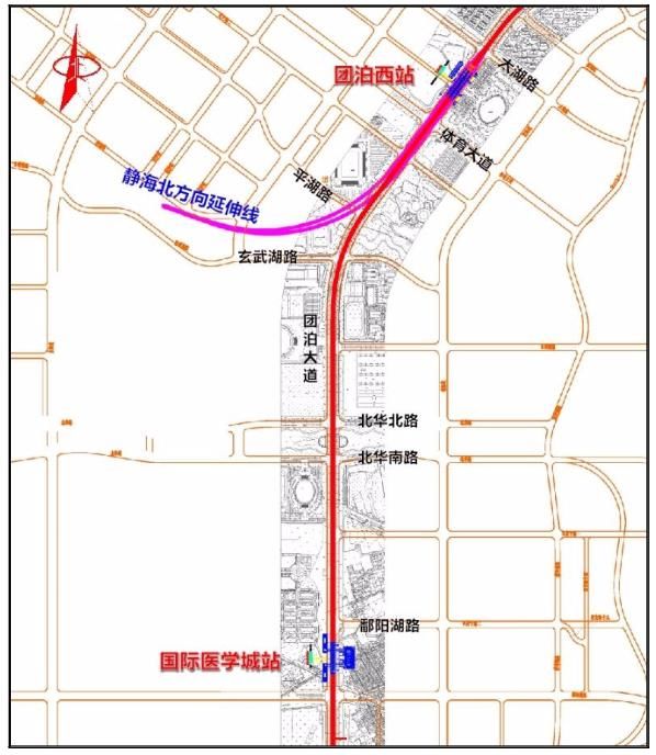 城区|有看头的地块今年特别多 团泊新城西区+北辰地铁沿线地块规划释出！
