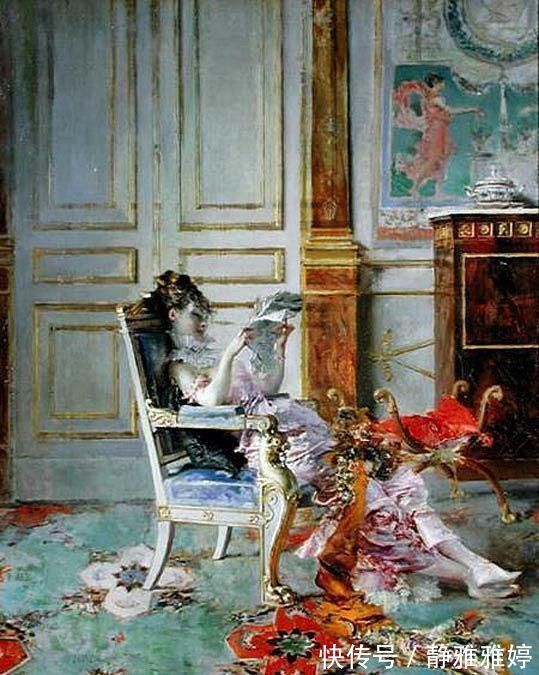 肖像画家!意大利著名的肖像画家乔瓦尼·博尔迪尼油画中的美艳贵妇