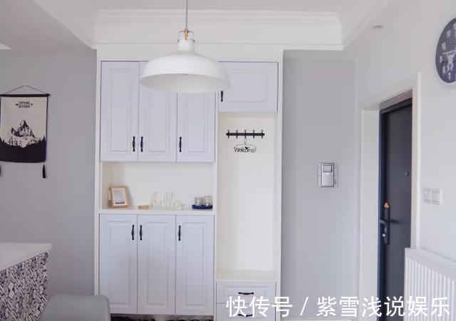 户型|老婆坚持在沙发背后“打矮柜”,挤出小书房!聪明极了,晒晒全屋