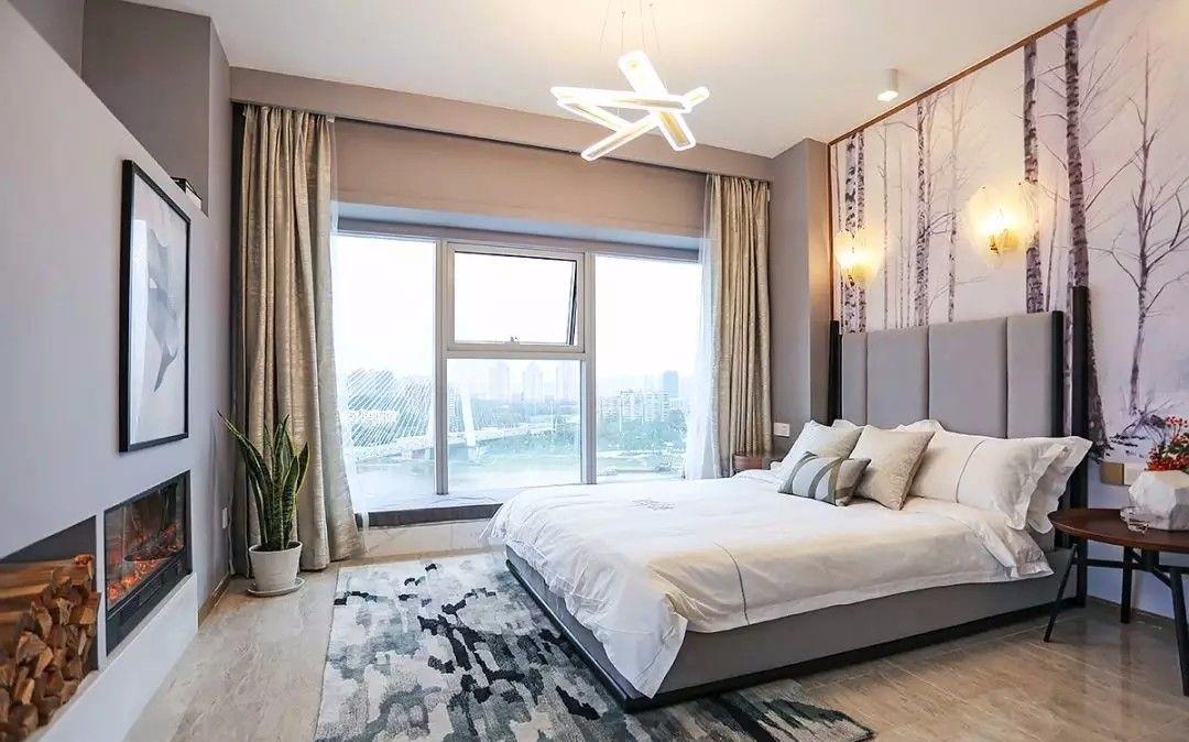 大平层|不足百平的复式空间,通过灵动合理的设计,诠释出别墅般的质感